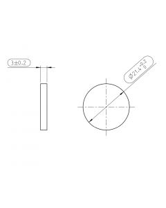Pure Solid loader frits 15 g  