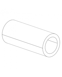 Silicone tubing D2/4mm (per m)