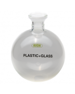 Receiving flasks with P+G coating